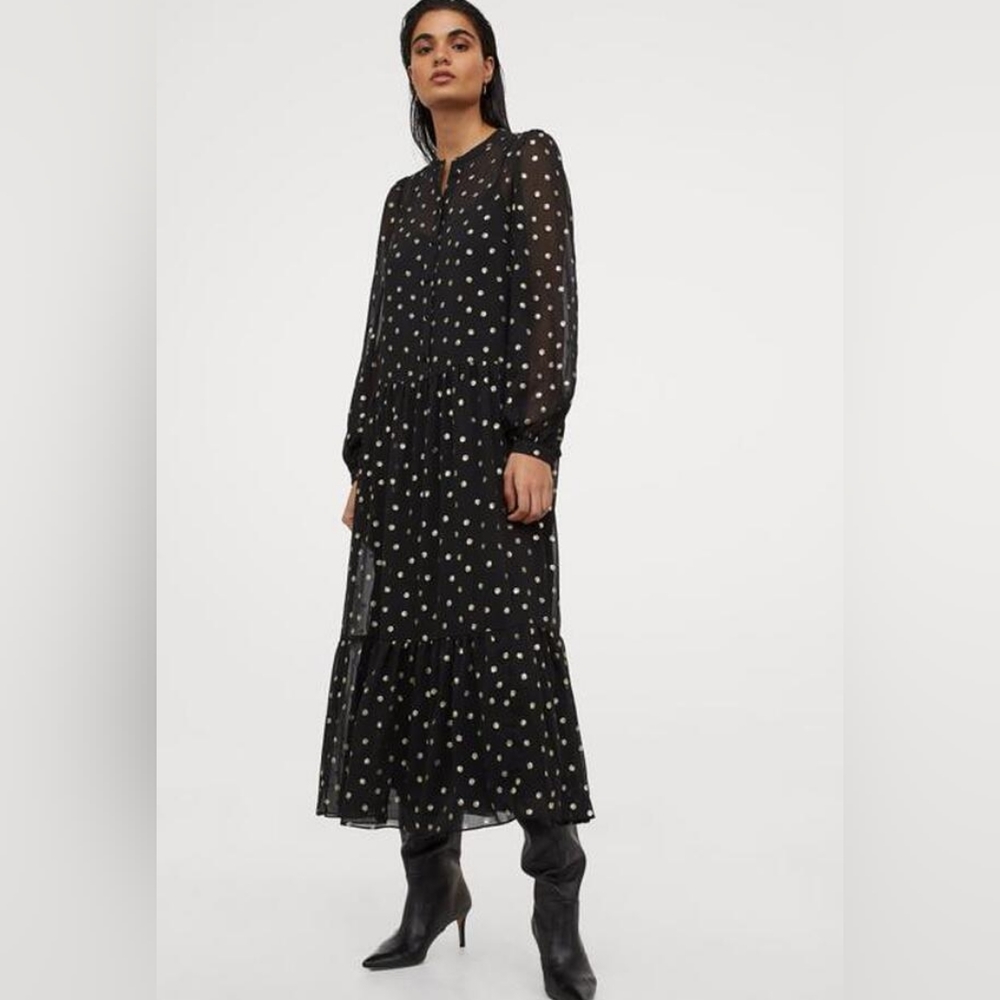 Maxi dress black